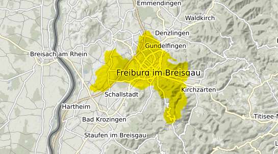 Immobilienpreisekarte Freiburg im Breisgau